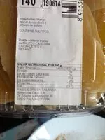Mängden socker i Mango deshidratado
