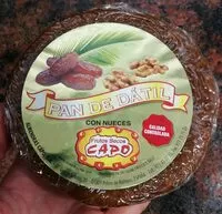 Mängden socker i Pan de dátil