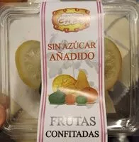 Mängden socker i Fruta confitada