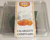 Mängden socker i Calabazate confitado