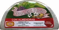 Mängden socker i Pan de higo con almendras