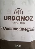 Mängden socker i harina de centeno integral Urdanoz