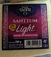 Mängden socker i Santtum - Queso light