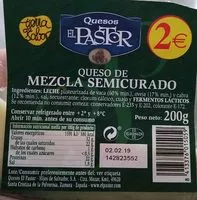 Mängden socker i Queso de mezcla semicurado