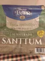 Mängden socker i Santtum - Queso semicurado cortado en tapas