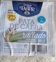 Mängden socker i Pata de cabra Queso rallado
