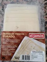 Mängden socker i Queso de mezcla curado