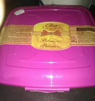 Mängden socker i Palmeras Palmiers