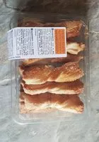 Mängden socker i Torsades feuilletées