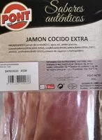 Mängden socker i Jamón cocido extra