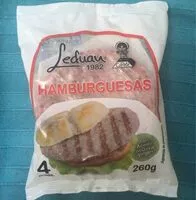 Mängden socker i Hamburguesas