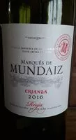 Mängden socker i Vino Marqués de Mundaiz