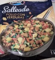 Mängden socker i Salteado de pollo con verduras