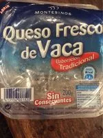 Mängden socker i Queso fresco de vaca