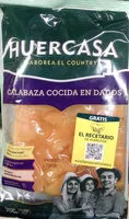 Mängden socker i Calabaza cocida en dados