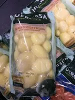 Mängden socker i Patata cocida y pelada