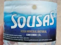 Mängden socker i Sousas agua mineral natural