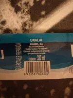 Mängden socker i Agua