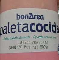 Mängden socker i Paleta cocida