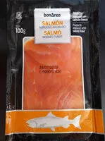 Mängden socker i Salmon noruego ahumado