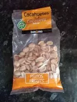 Mängden socker i Cacahuetes con sal