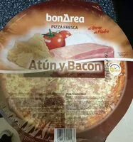 Mängden socker i Pizza fresca atún y bacon