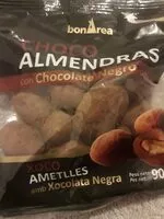 Mängden socker i Almendras con chocolate negro