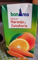 Mängden socker i Bebida de naranja y zanahoria