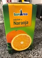 Mängden socker i Nectar de naranja