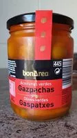 Mängden socker i Aceitunas verdes gazpachas
