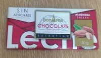 Mängden socker i Chocolate con leche y almendras sin azúcares