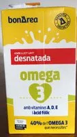 Mängden socker i Leche desnatada omega 3
