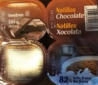 Mängden socker i Bonarea Natillas chocolate