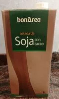 Mängden socker i Bebida de soja con cacao