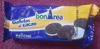 Mängden socker i Galletas al cacao rellenas