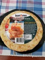 Mängden socker i Tortilla de patata con cebolla