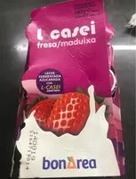 Mängden socker i L.casei fresa