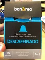 Mängden socker i Capsulas de cafe descafeinado