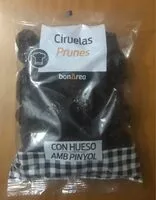 Mängden socker i Ciruelas con hueso