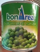 Mängden socker i Guisantes al natural