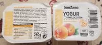 Mängden socker i Yogur con melocotón