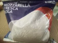 Mängden socker i Mozzarella fresca bola