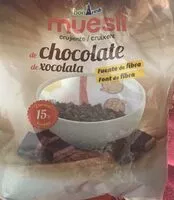 Mängden socker i Muesli cruixent de xocolata