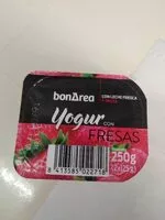 Mängden socker i Yogur con fresas
