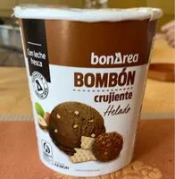 Mängden socker i Helado bombón crujiente
