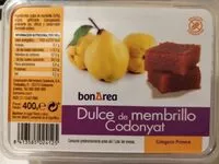 Mängden socker i Dulce de membrillo