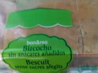 Mängden socker i Bizcocho