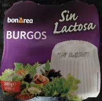 Mängden socker i Queso Burgos sin lactosa