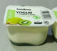 Mängden socker i Yogur con pera y kiwi