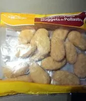 Mängden socker i Nuggets de pollo